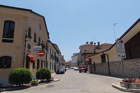Edifici su Via Rocca allo stato attuale